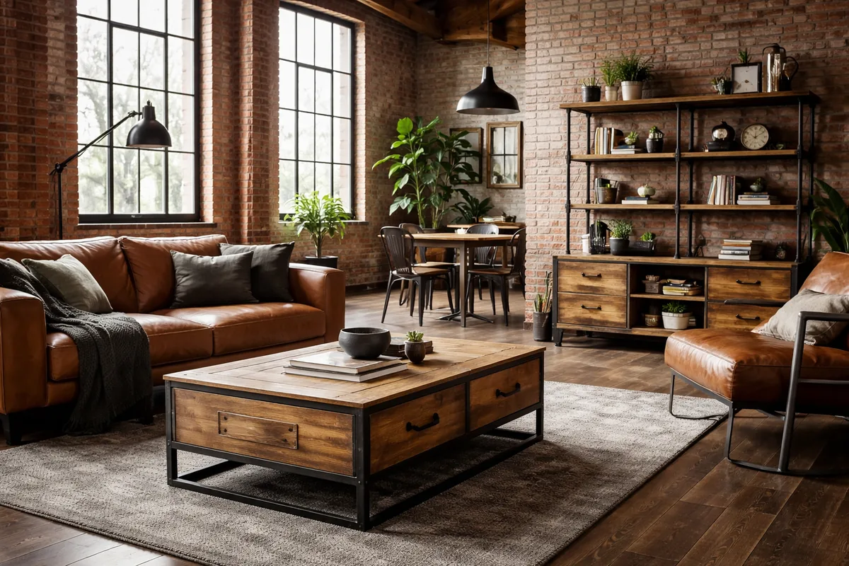 Quel mobilier choisir pour un style de décoration industrielle réussi
