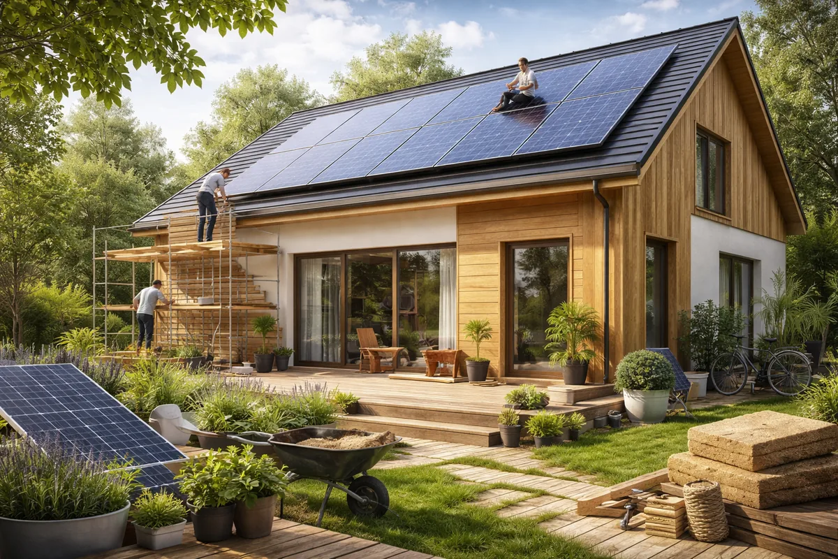 Transformez votre maison avec des travaux éco-responsables